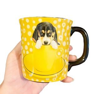 Keith Kimberlin Yellow Beagle‎ Puppy Mug